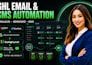 setup gohighlevel email marketing SMS automation mailgun sendgrid